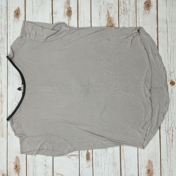 Zara W&B Collection Gray Shirt Women's M - Picture 1 of 8